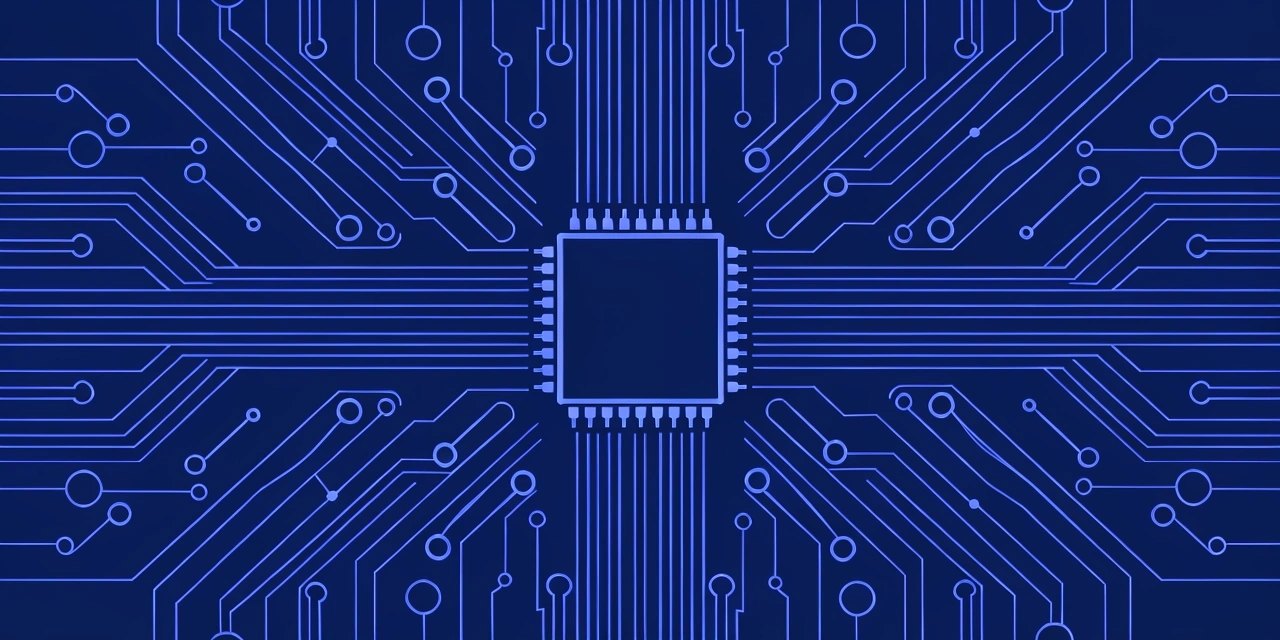 Abstract tech background